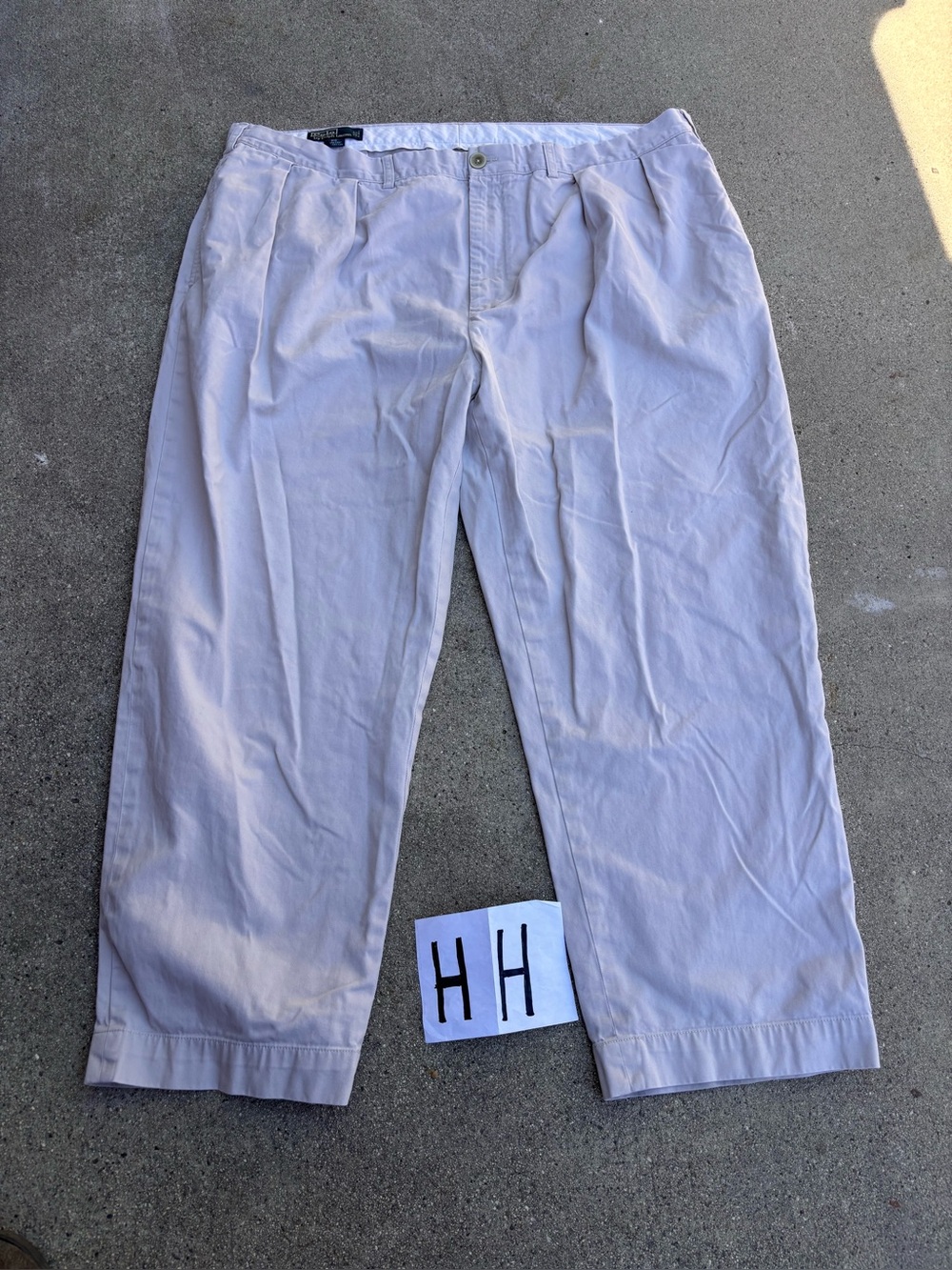 Vintage 90s Polo Ralph Lauren Big Ethan Trousers Dress Pant Big Tall Men’s 42x29
